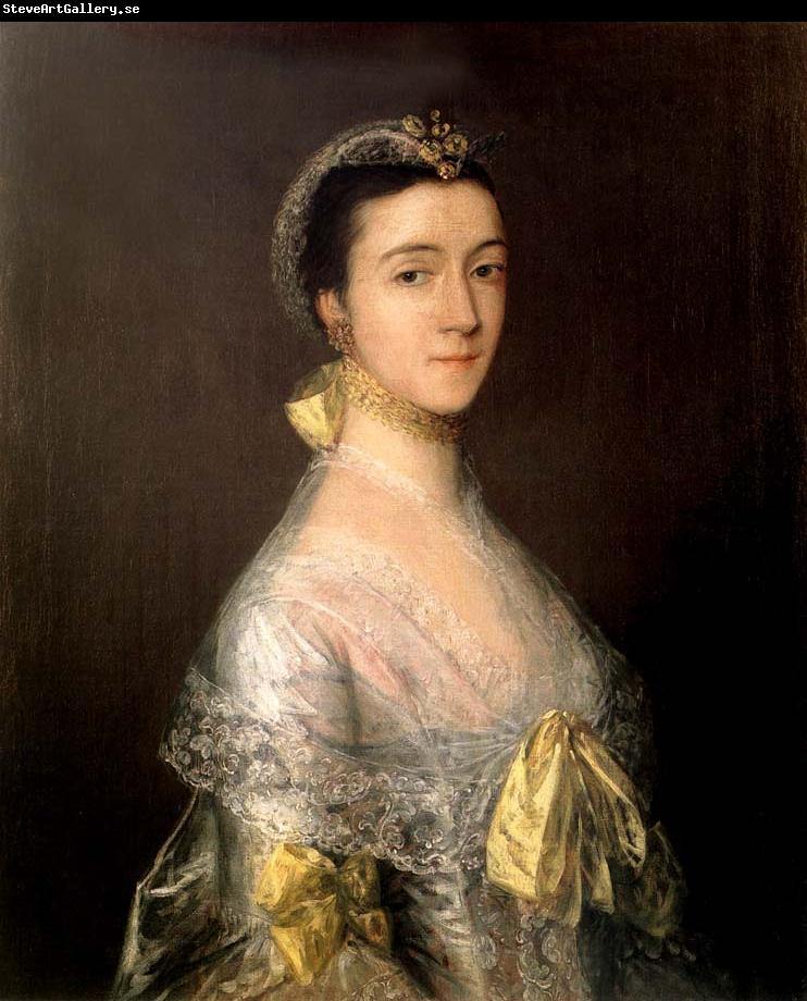 Thomas Gainsborough Portrait of Sarah,Mrs Tobias Rustat